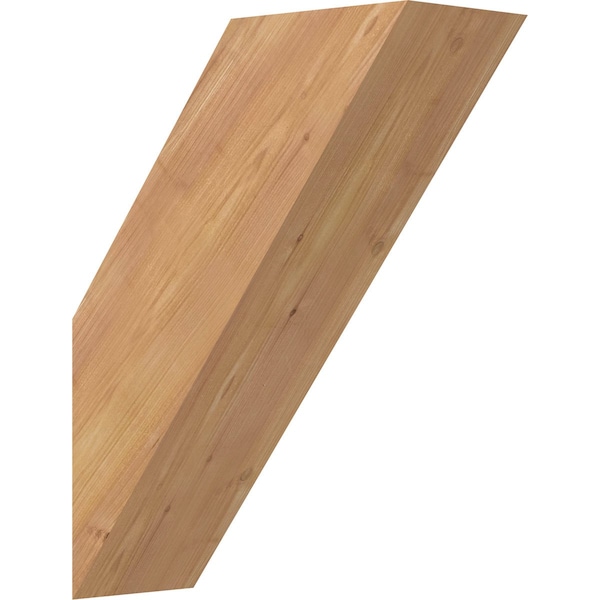 Ekena Millwork 5 1/2"W x 14"D x 18"H Traditional Smooth Knee Brace, Western Red Cedar BRC06X14X18TRA00SWR - main